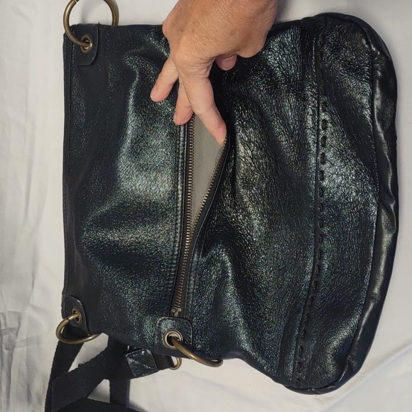 The Sak Happy and Free Festival Genuine Leather Crossbody / Fold Over Bag EUC - Picture 5 of 16